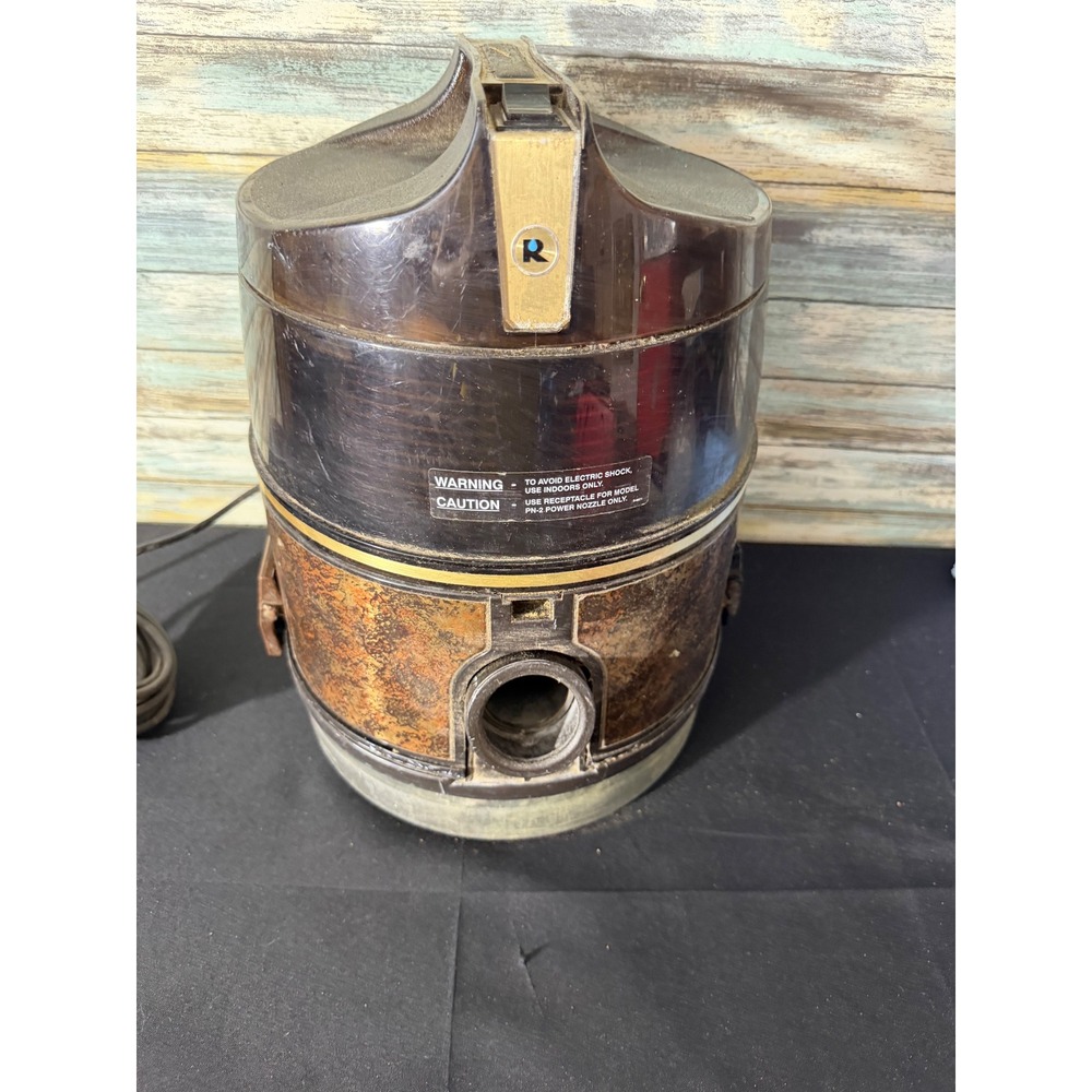 Rainbow SE Canister Vacuum Base Brown Gold Fair Vintage Water Filtration Unit